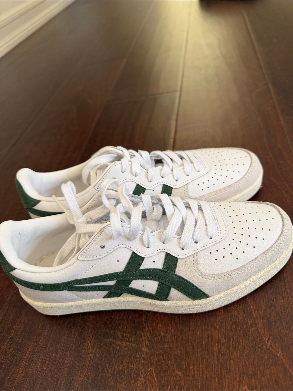 Onitsuka Tiger GSM - White / Green / Grey Sneakers - EXCELLENT CONDITION